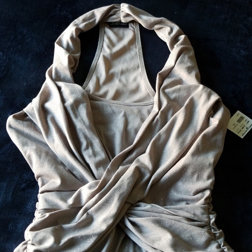 Frederick's of Hollywood sparkly bodycon dress